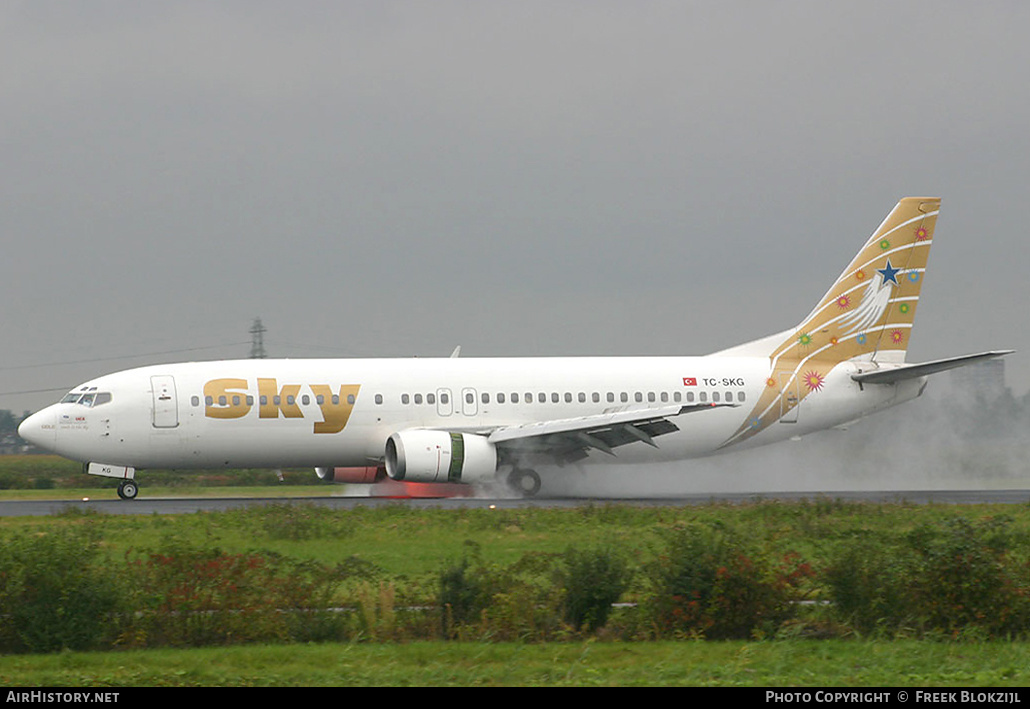 Aircraft Photo of TC-SKG | Boeing 737-4Q8 | Sky Airlines | AirHistory.net #334666