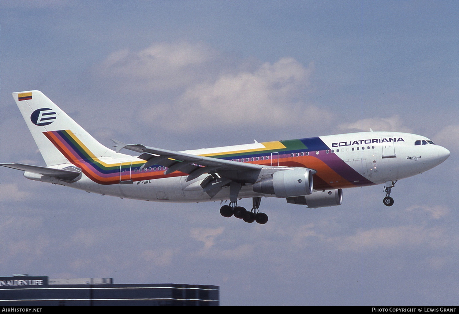 Aircraft Photo of HC-BRA | Airbus A310-324 | Ecuatoriana | AirHistory.net #334675