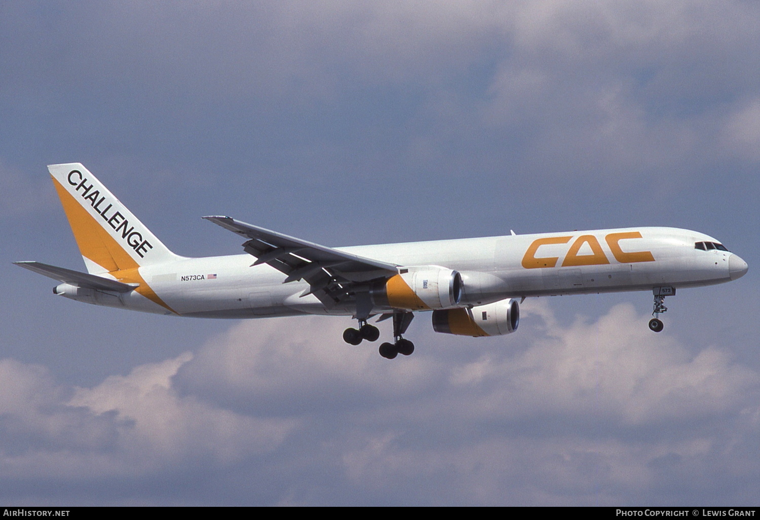 Aircraft Photo of N573CA | Boeing 757-23APF | Challenge Air Cargo - CAC | AirHistory.net #334679