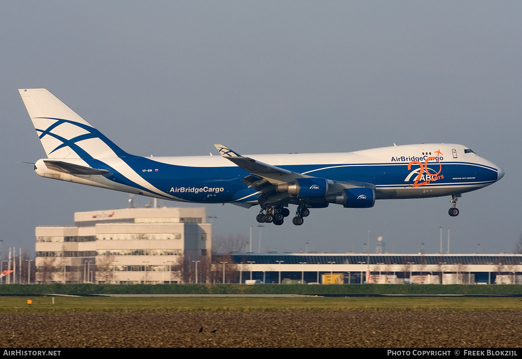 Aircraft Photo of VP-BIM | Boeing 747-4HAF/ER/SCD | ABC - AirBridgeCargo Airlines | AirHistory.net #334685