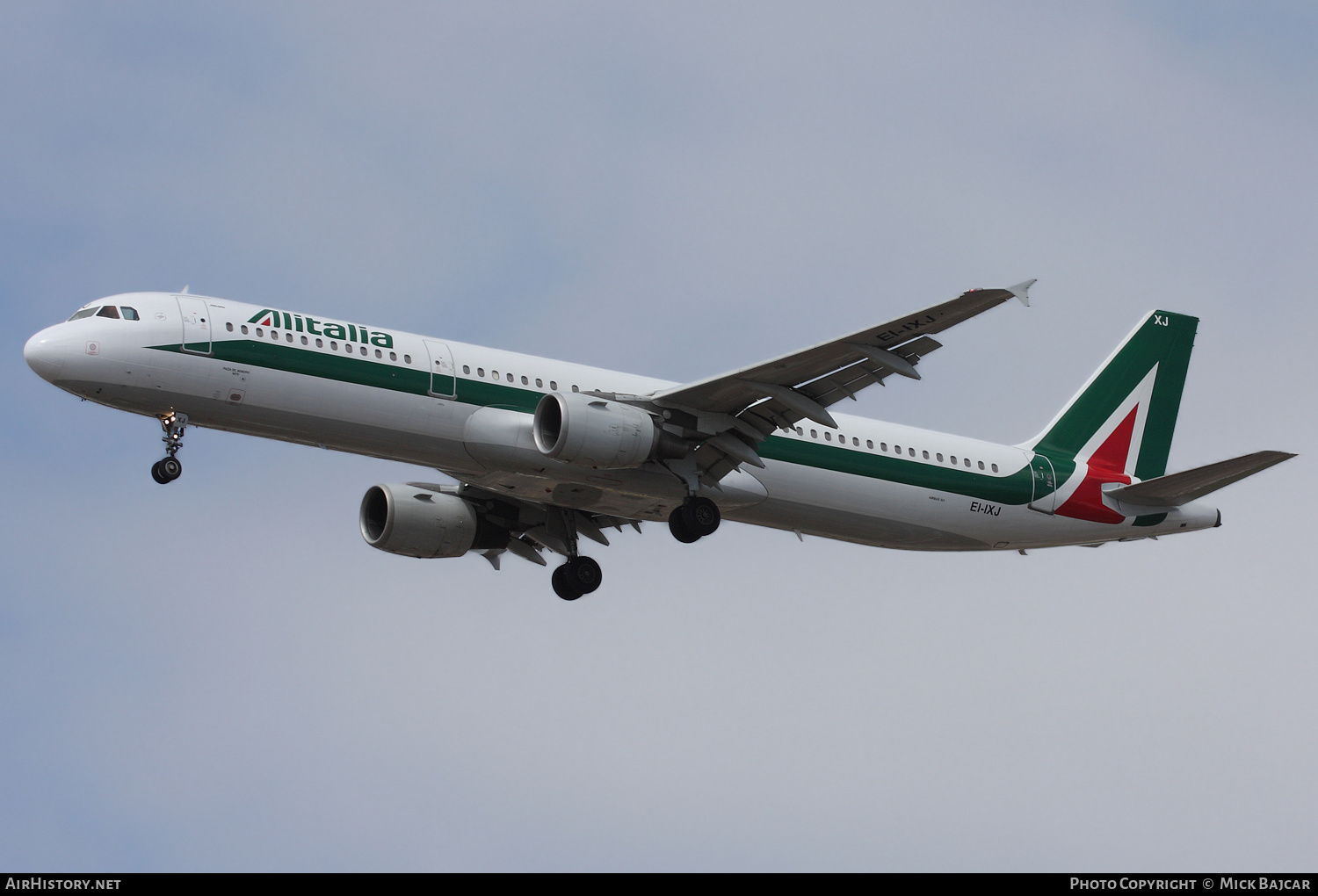 Aircraft Photo of EI-IXJ | Airbus A321-112 | Alitalia | AirHistory.net #334689
