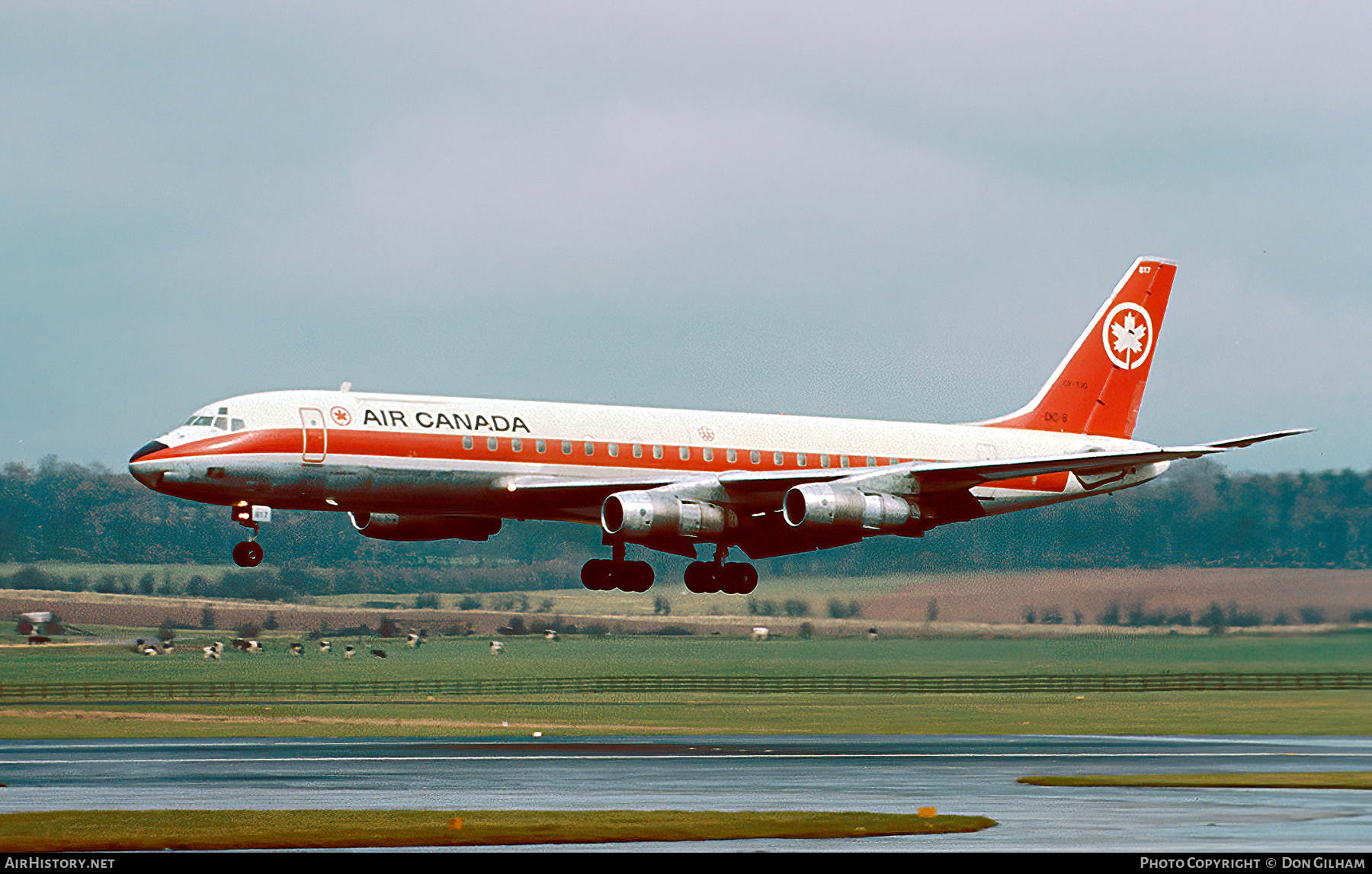 Aircraft Photo of CF-TJQ | Douglas DC-8-54CF Jet Trader | Air Canada | AirHistory.net #334703