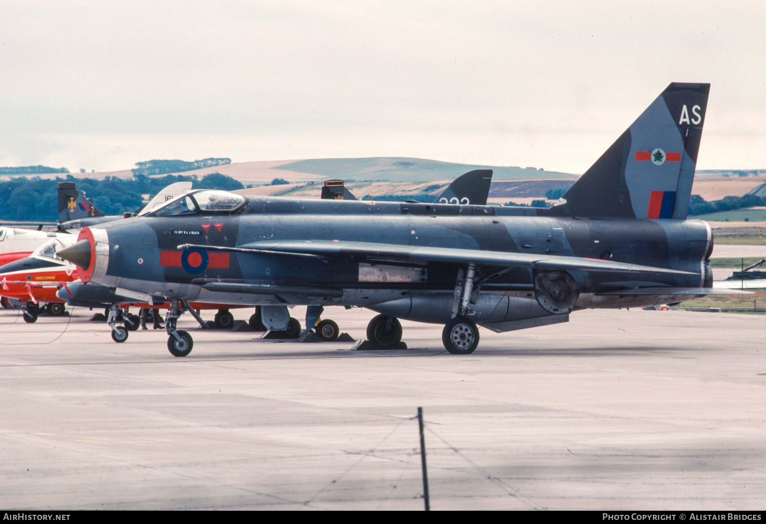 Aircraft Photo of XR716 | English Electric Lightning F3 | UK - Air Force | AirHistory.net #334706