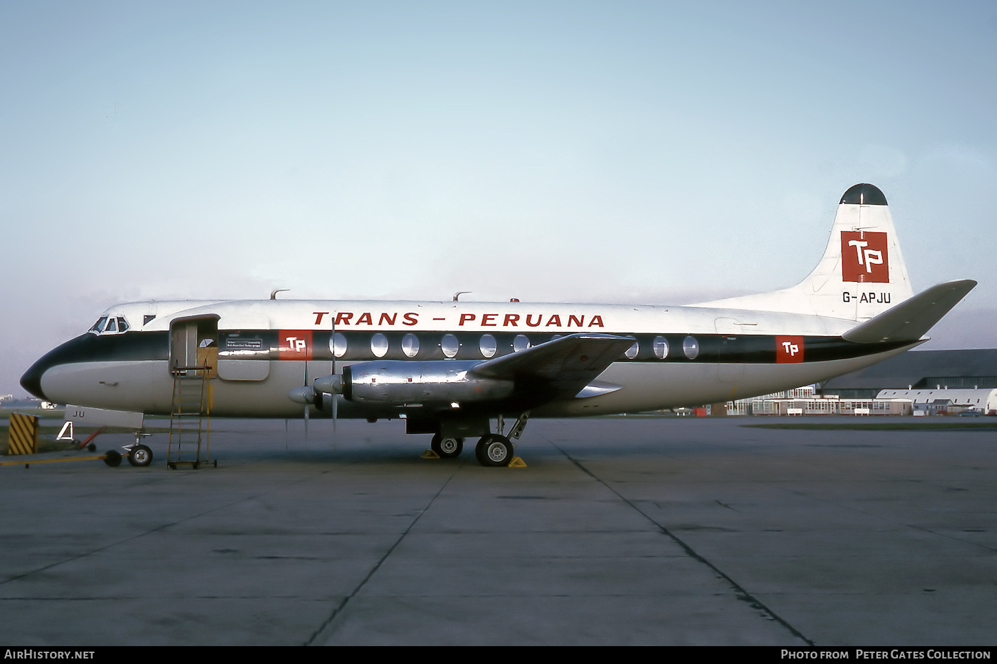 Aircraft Photo of G-APJU | Vickers 806 Viscount | Trans Peruana | AirHistory.net #334711