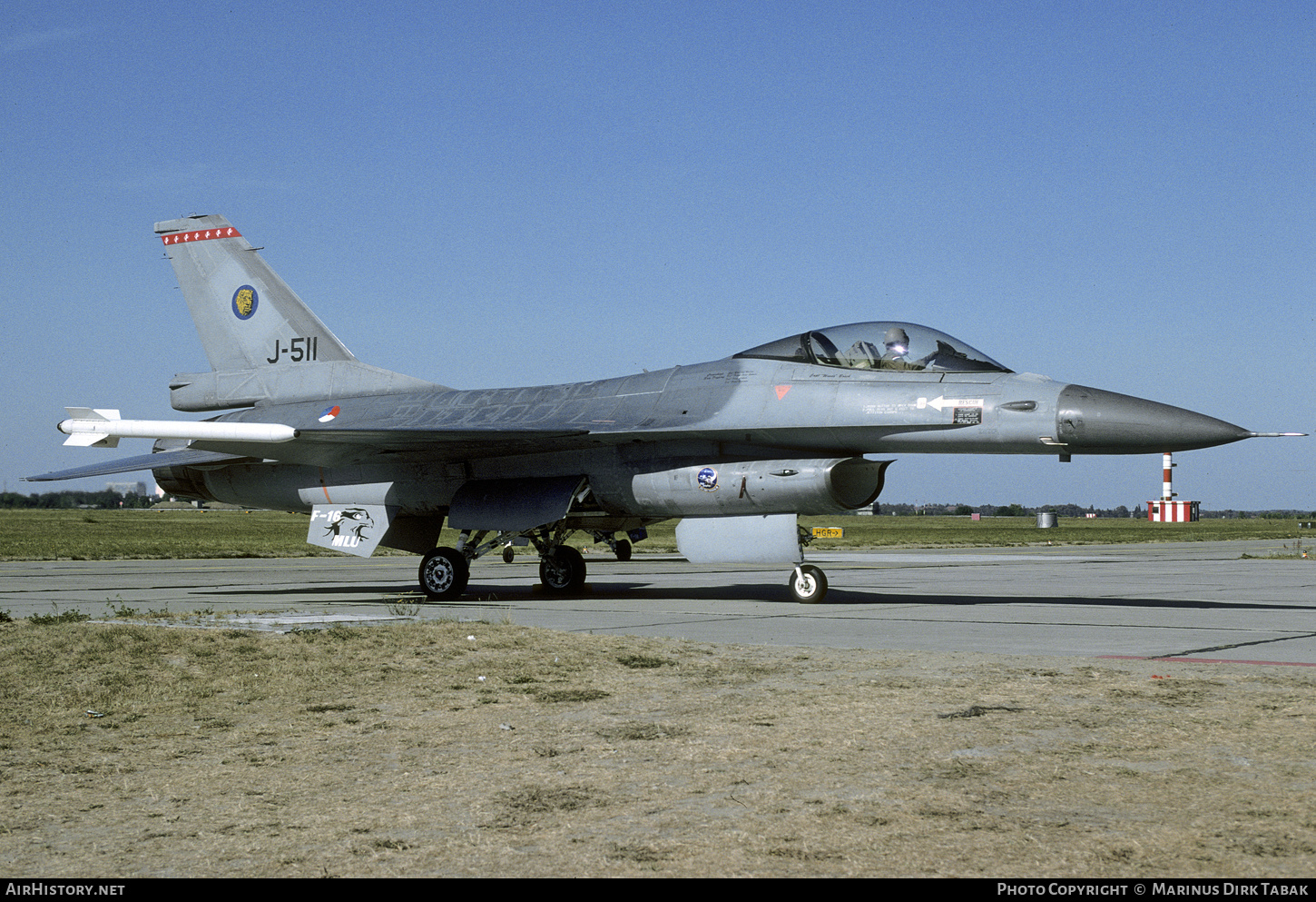 Aircraft Photo of J-511 | General Dynamics F-16AM Fighting Falcon | Netherlands - Air Force | AirHistory.net #334726