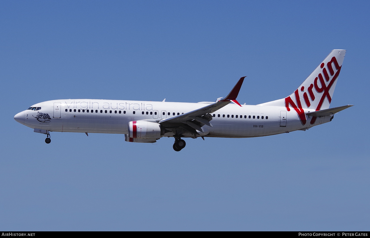 Aircraft Photo of VH-YIS | Boeing 737-8FE | Virgin Australia Airlines | AirHistory.net #334729
