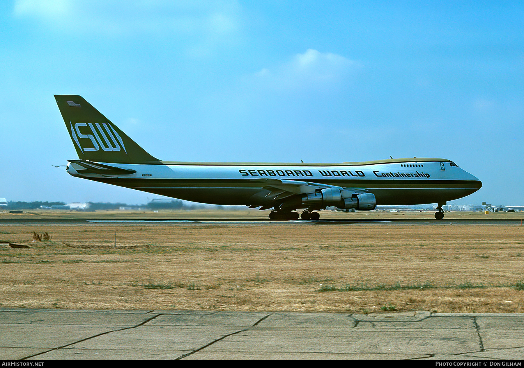 Aircraft Photo of N701SW | Boeing 747-245F/SCD | Seaboard World Airlines | AirHistory.net #334731