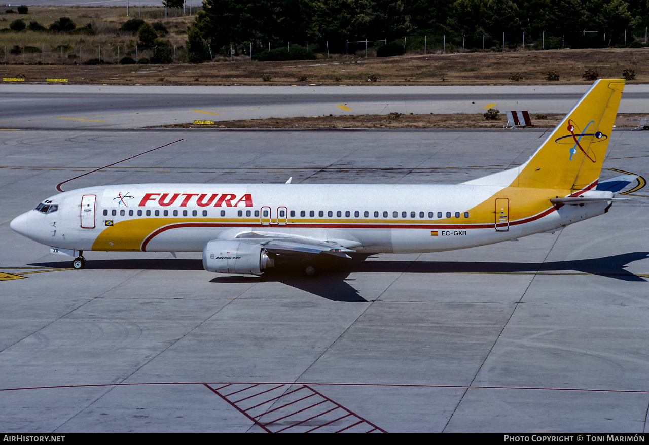 Aircraft Photo of EC-GXR | Boeing 737-4Y0 | Futura International Airways | AirHistory.net #334736