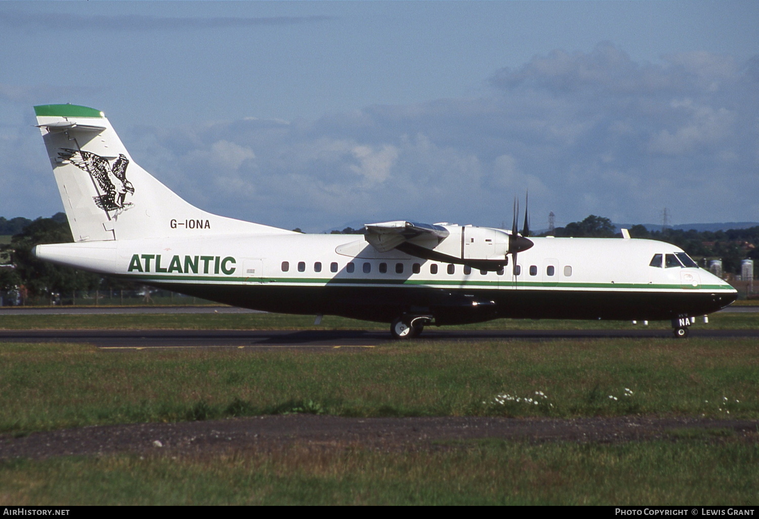 Aircraft Photo of G-IONA | ATR ATR-42-300(QC) | Atlantic Airlines | AirHistory.net #334743