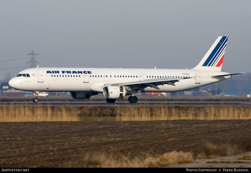 Aircraft Photo of F-GTAI | Airbus A321-211 | Air France | AirHistory.net #334752
