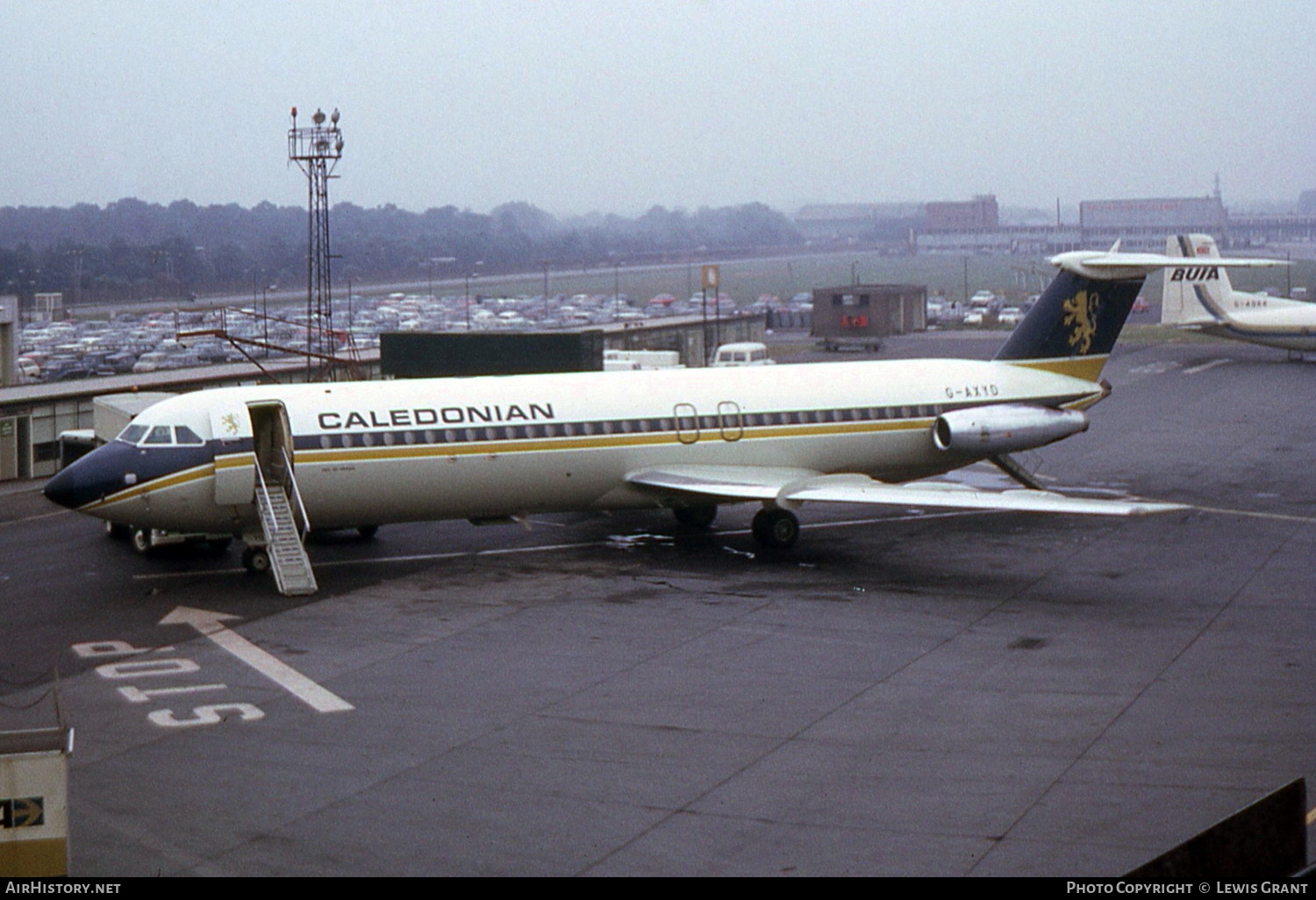 Aircraft Photo of G-AXYD | BAC 111-509EW One-Eleven | Caledonian Airways | AirHistory.net #334754