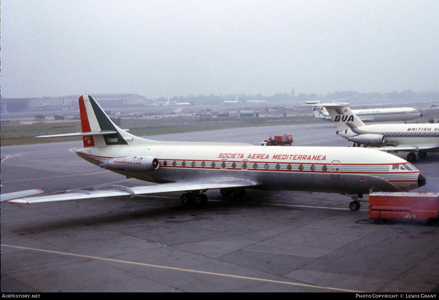 Aircraft Photo of I-DABV | Sud SE-210 Caravelle VI-N | Società Aerea Mediterranea - SAM | AirHistory.net #334755