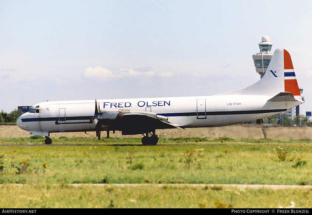 Aircraft Photo of LN-FOH | Lockheed L-188A(F) Electra | Fred. Olsen | AirHistory.net #334758