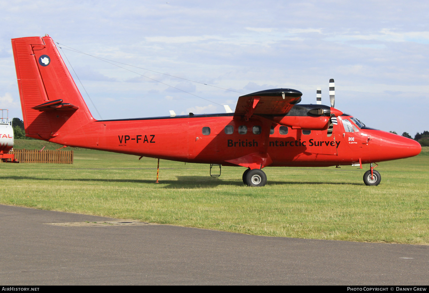 Aircraft Photo of VP-FAZ | De Havilland Canada DHC-6-300 Twin Otter | British Antarctic Survey | AirHistory.net #334777