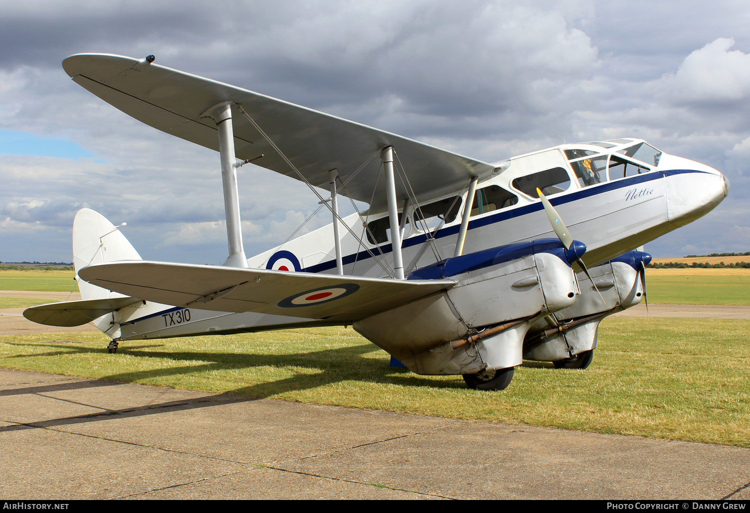 Aircraft Photo of G-AIDL / TX310 | De Havilland D.H. 89A Dragon Rapide | UK - Air Force | AirHistory.net #334782