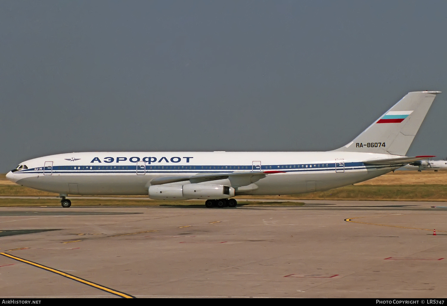 Aircraft Photo of RA-86074 | Ilyushin Il-86 | Aeroflot | AirHistory.net #334788