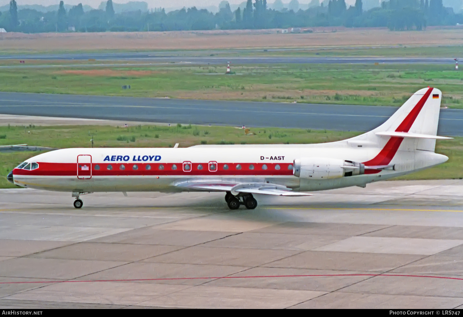 Aircraft Photo of D-AAST | Sud SE-210 Caravelle 10B1R | Aero Lloyd | AirHistory.net #334796