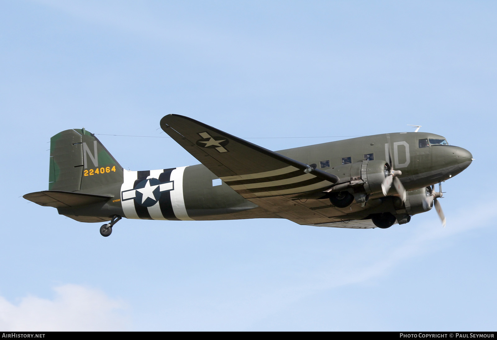 Aircraft Photo of N74589 / 224064 | Douglas C-47A Skytrain | USA - Air Force | AirHistory.net #334813