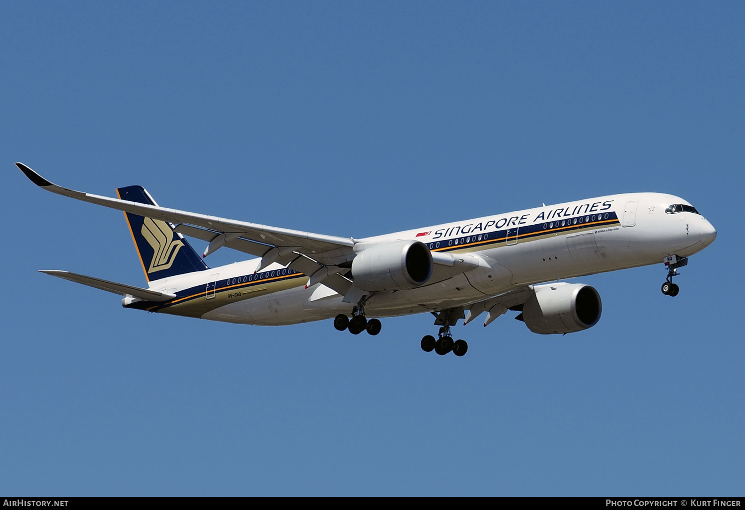 Aircraft Photo of 9V-SMQ | Airbus A350-941 | Singapore Airlines | AirHistory.net #334816
