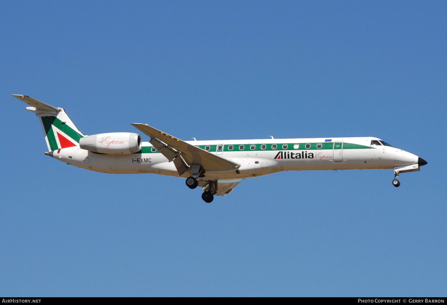 Aircraft Photo of I-EXMC | Embraer ERJ-145LR (EMB-145LR) | Alitalia Express | AirHistory.net #334821