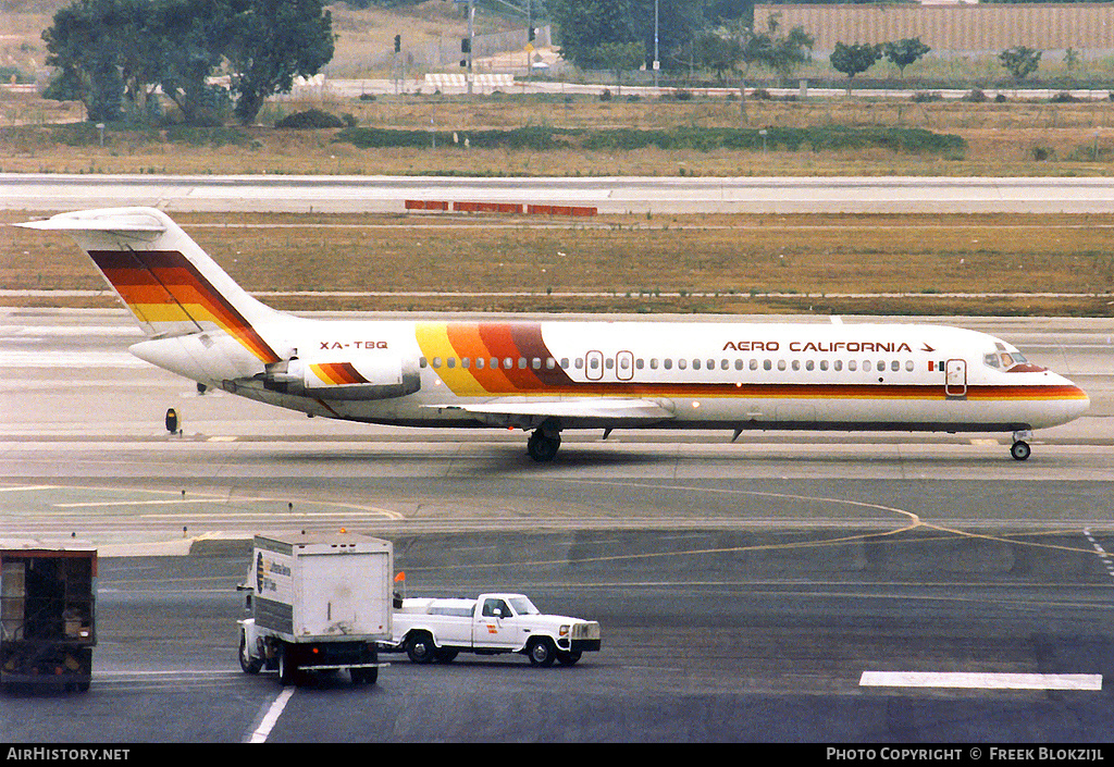 Aircraft Photo of XA-TBQ | McDonnell Douglas DC-9-32 | Aero California | AirHistory.net #334828