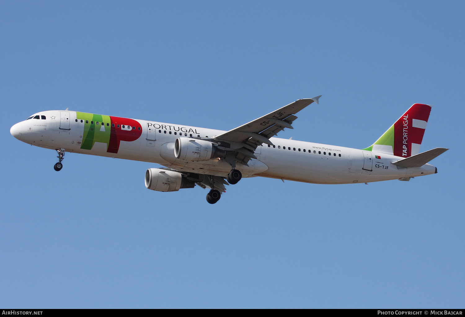 Aircraft Photo of CS-TJF | Airbus A321-211 | TAP Portugal | AirHistory.net #334829