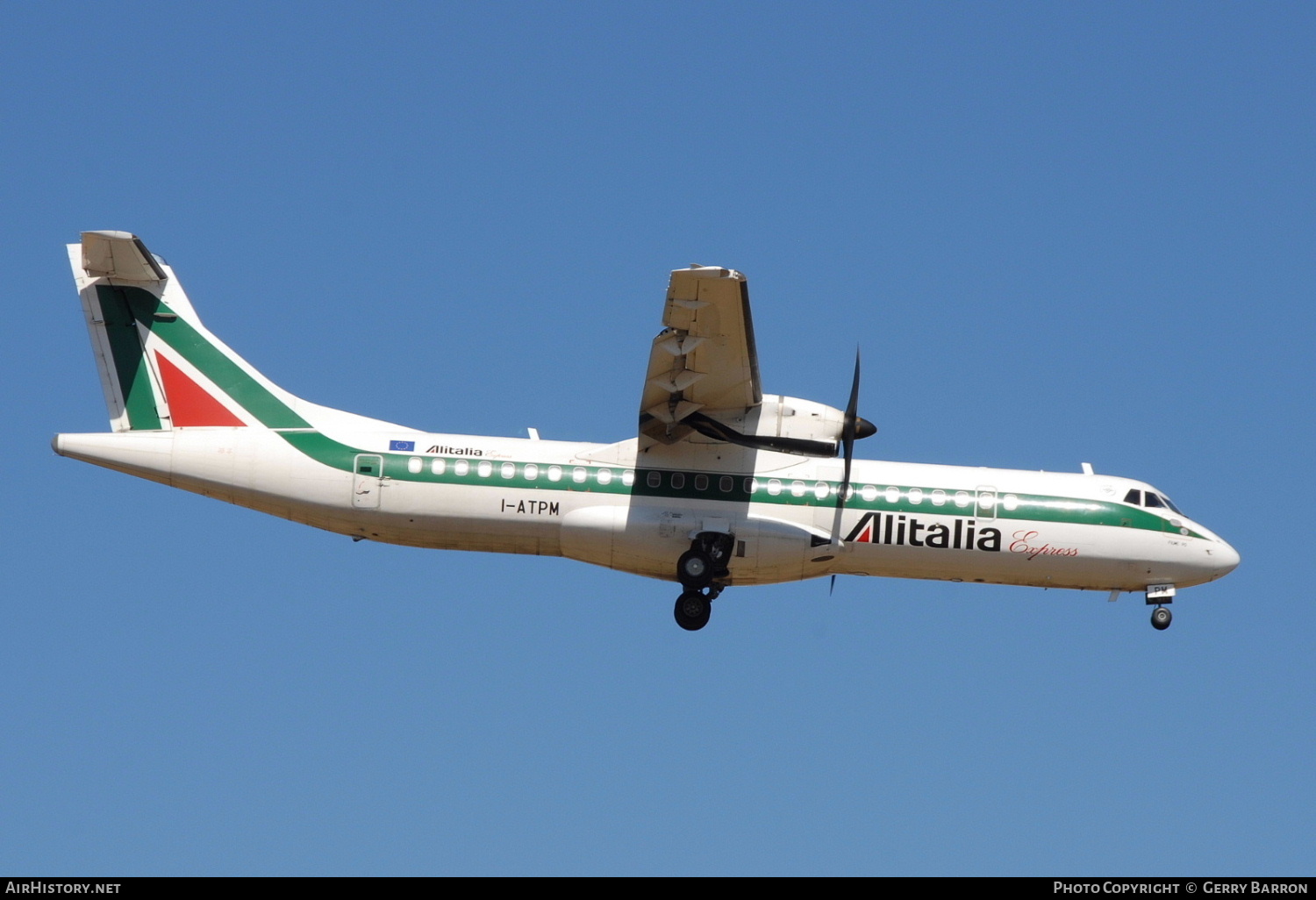 Aircraft Photo of I-ATPM | ATR ATR-72-500 (ATR-72-212A) | Alitalia Express | AirHistory.net #334889