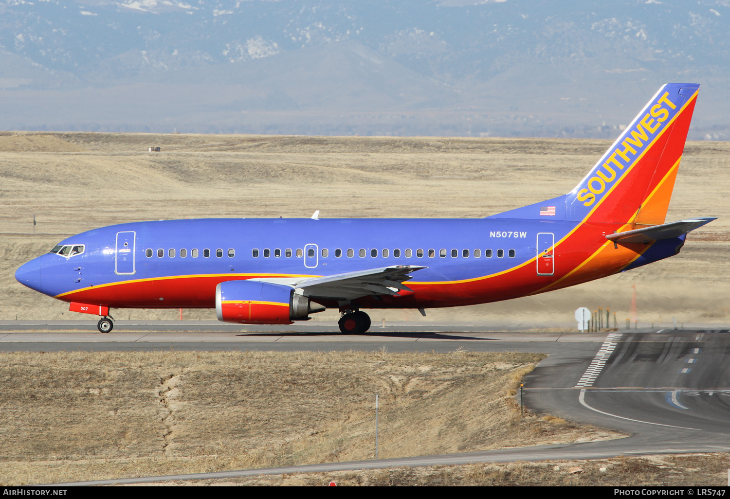 Aircraft Photo of N507SW | Boeing 737-5H4 | Southwest Airlines | AirHistory.net #334900