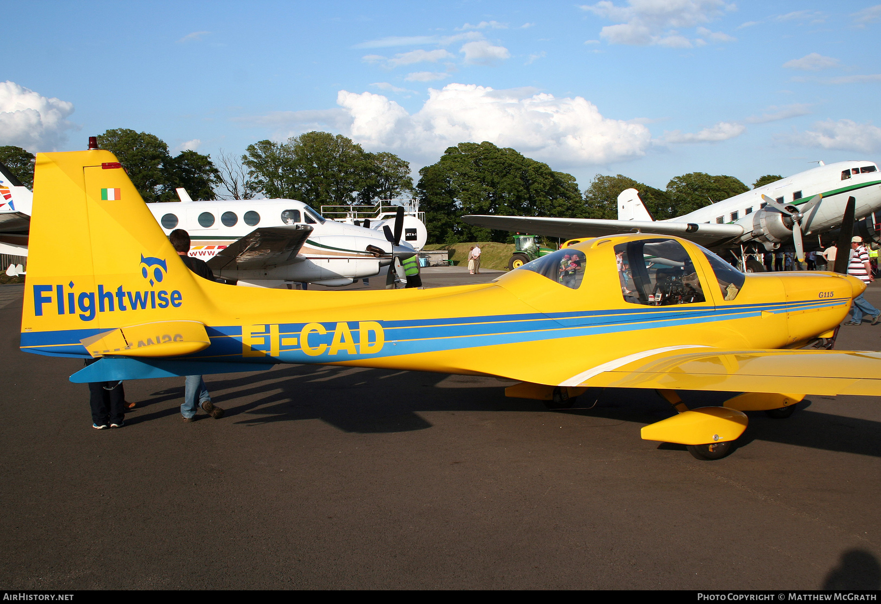 Aircraft Photo of EI-CAD | Grob G-115A | AirHistory.net #334922