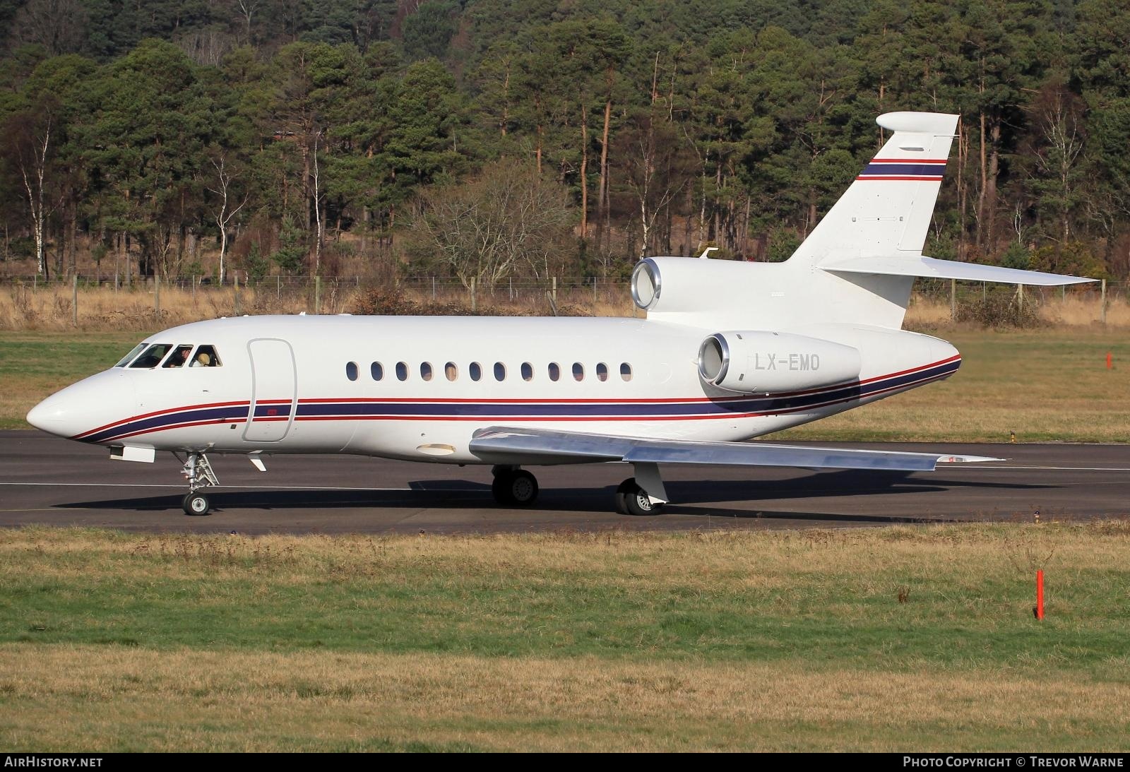 Aircraft Photo of LX-EMO | Dassault Falcon 900EX | AirHistory.net #334929