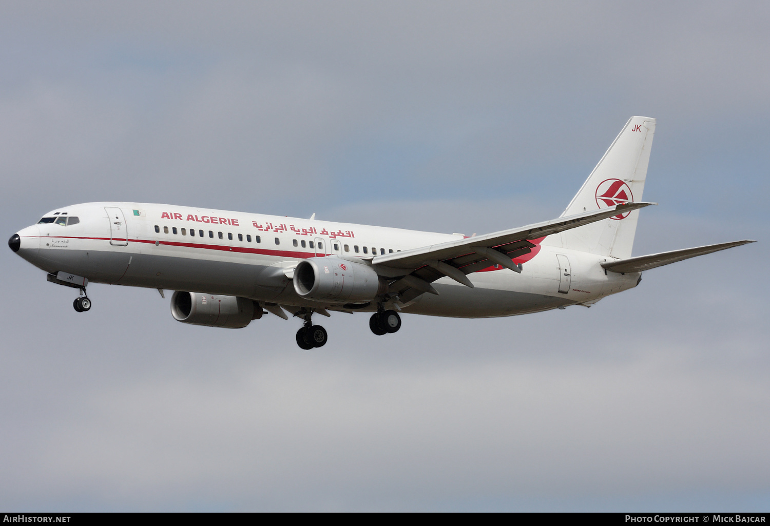 Aircraft Photo of 7T-VJK | Boeing 737-8D6 | Air Algérie | AirHistory.net #334956
