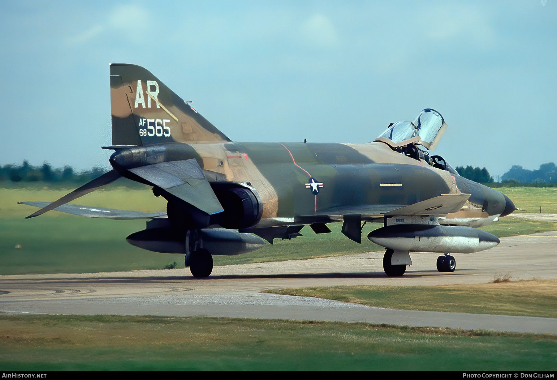 Aircraft Photo of 68-0565 / AF68-565 | McDonnell Douglas RF-4C Phantom II | USA - Air Force | AirHistory.net #334962