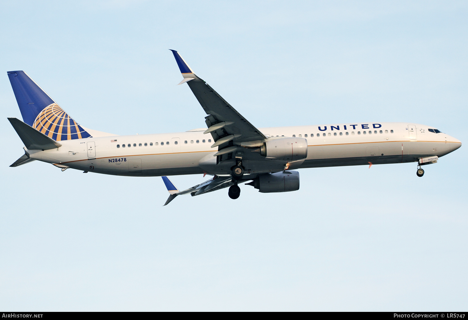 Aircraft Photo of N28478 | Boeing 737-924/ER | United Airlines | AirHistory.net #334969