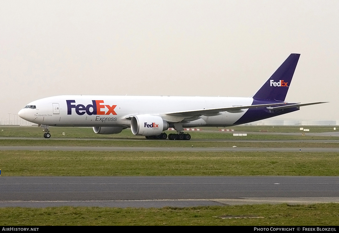 Aircraft Photo of N855FD | Boeing 777-FS2 | FedEx Express | AirHistory.net #334978