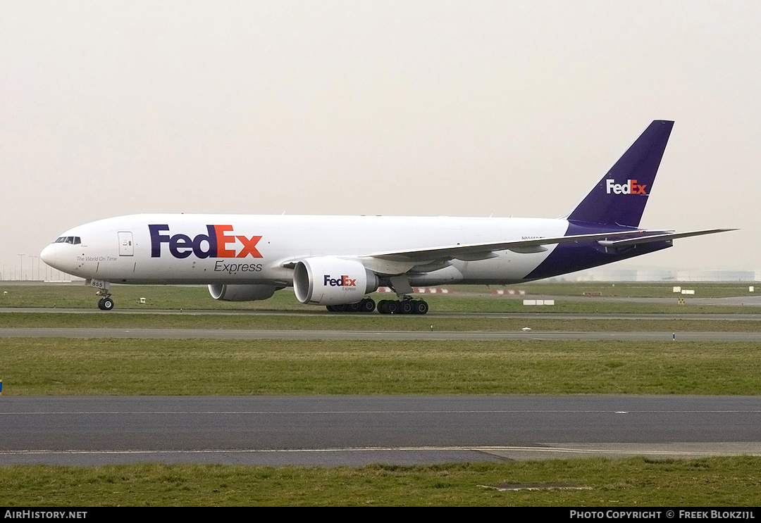 Aircraft Photo of N855FD | Boeing 777-FS2 | FedEx Express - Federal Express | AirHistory.net #334978