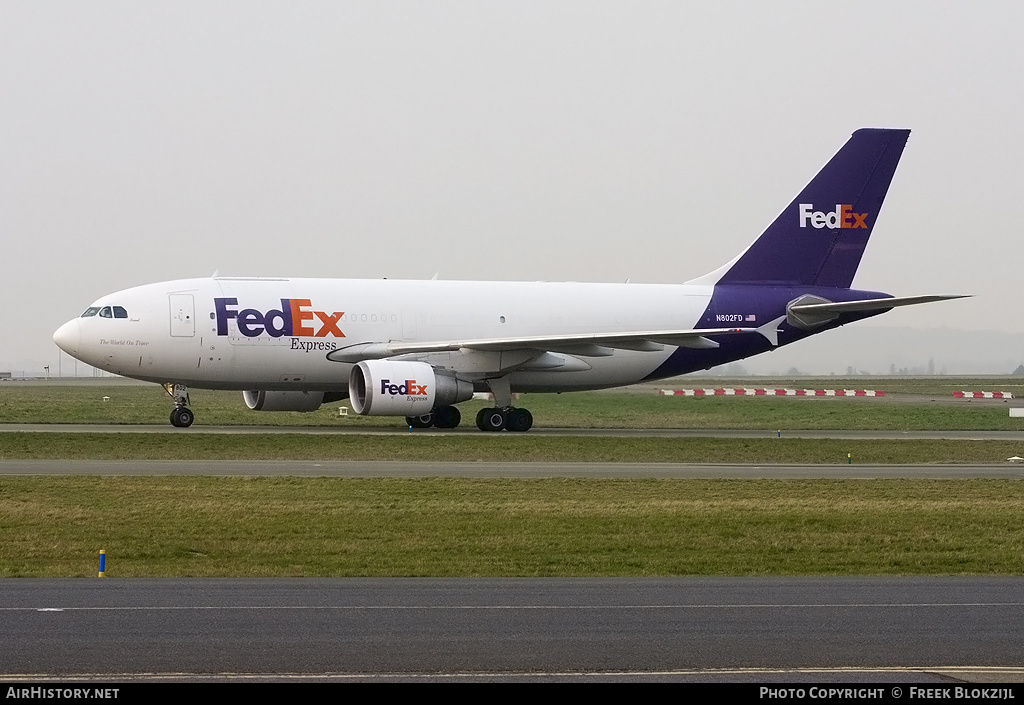 Aircraft Photo of N802FD | Airbus A310-324/F | FedEx Express | AirHistory.net #334992