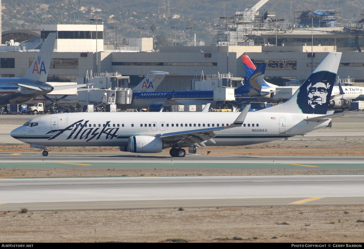 Aircraft Photo of N508AS | Boeing 737-890 | Alaska Airlines | AirHistory.net #334995