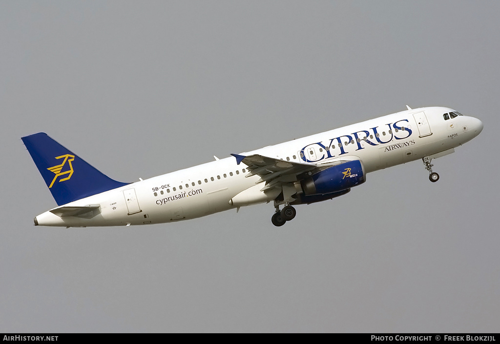 Aircraft Photo of 5B-DCK | Airbus A320-214 | Cyprus Airways | AirHistory.net #335005