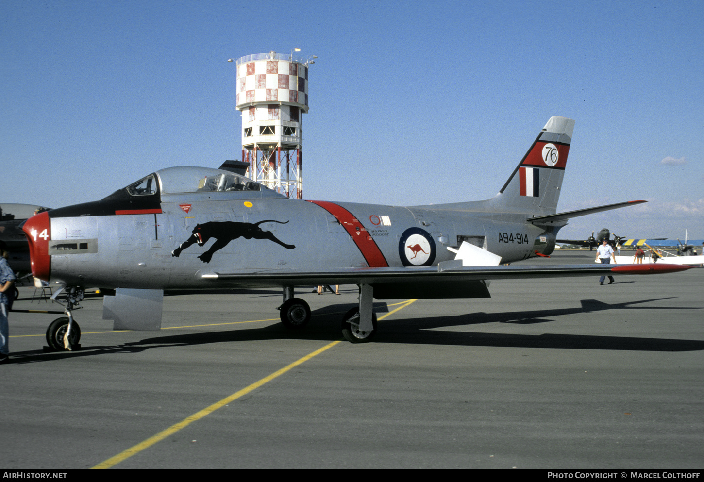 Aircraft Photo of A94-914 | Commonwealth CA-27 Sabre Mk32 | Australia - Air Force | AirHistory.net #335006