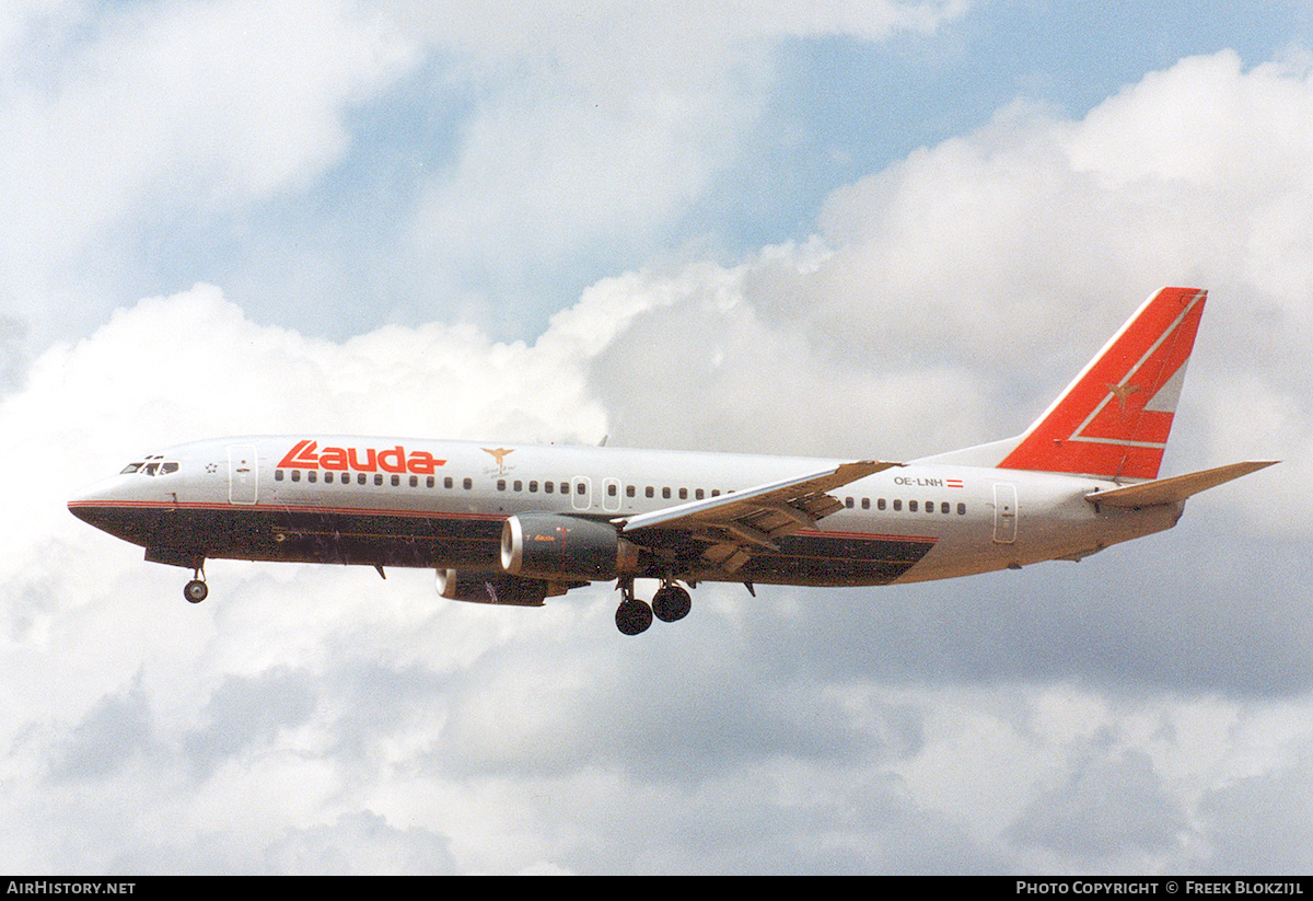 Aircraft Photo of OE-LNH | Boeing 737-4Z9 | Lauda Air | AirHistory.net #335045