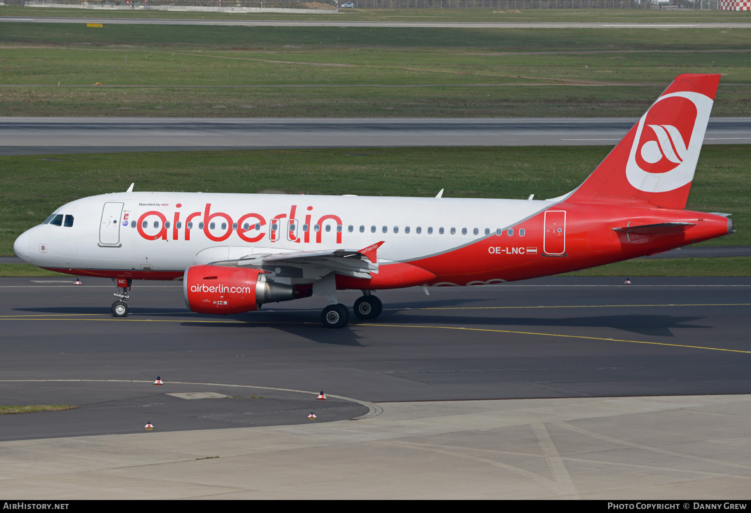 Aircraft Photo of OE-LNC | Airbus A319-112 | Air Berlin | AirHistory.net #335046