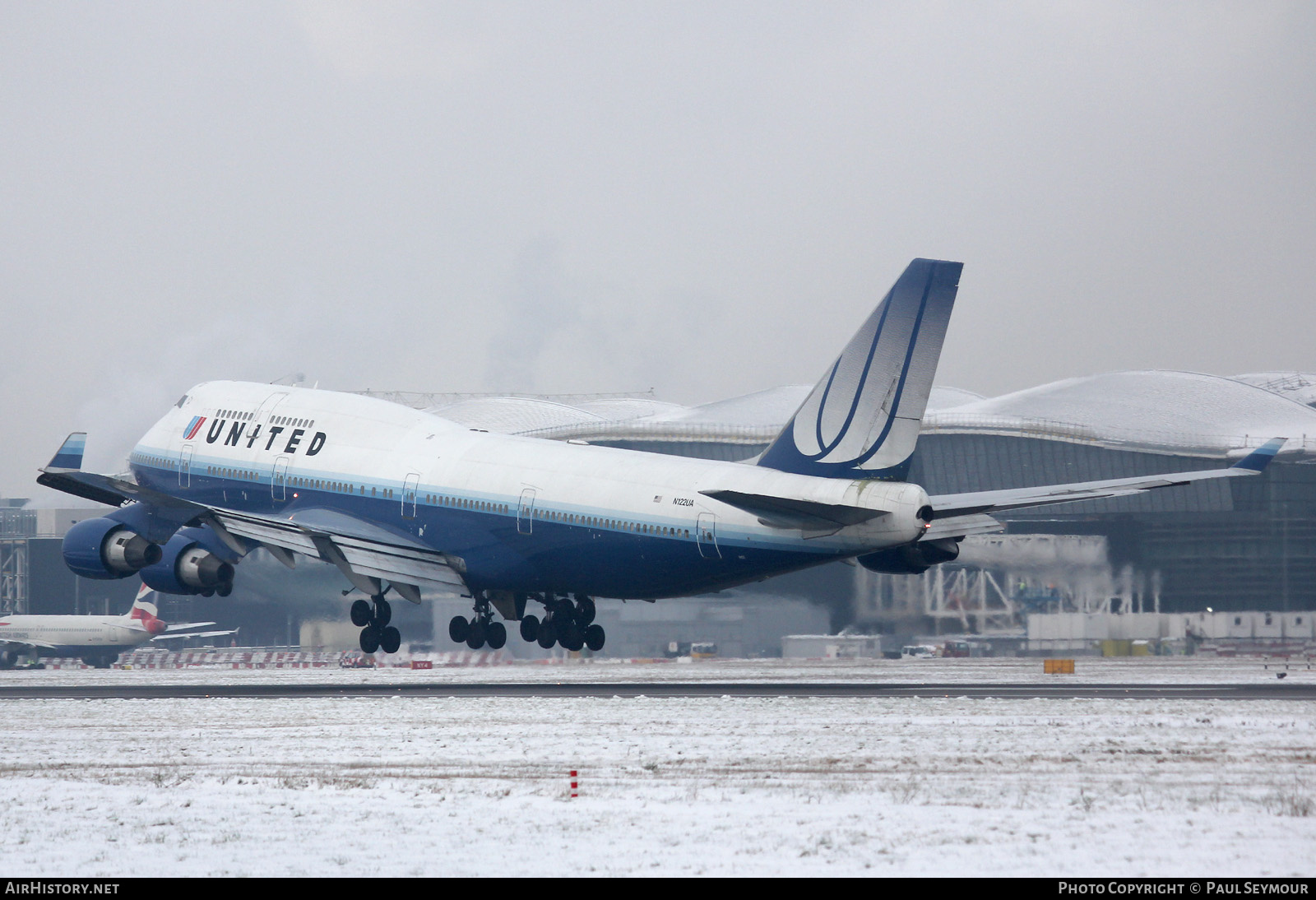 Aircraft Photo of N122UA | Boeing 747-422 | United Airlines | AirHistory.net #335064