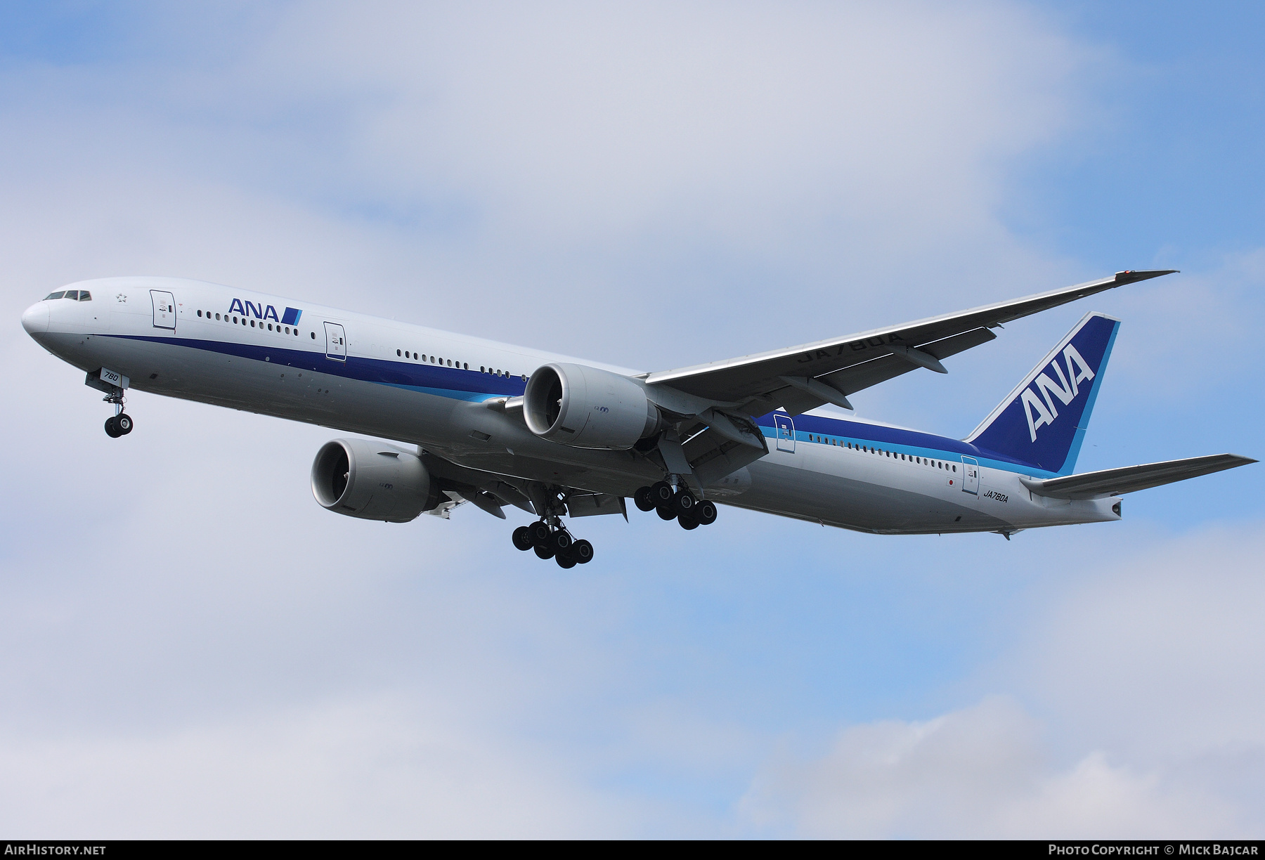 Aircraft Photo of JA780A | Boeing 777-381/ER | All Nippon Airways - ANA | AirHistory.net #335072