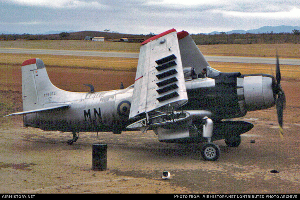 Aircraft Photo of TR-KMN / 126912 | Douglas A-1D Skyraider (AD-4N) | Gabon - Air Force | AirHistory.net #335074