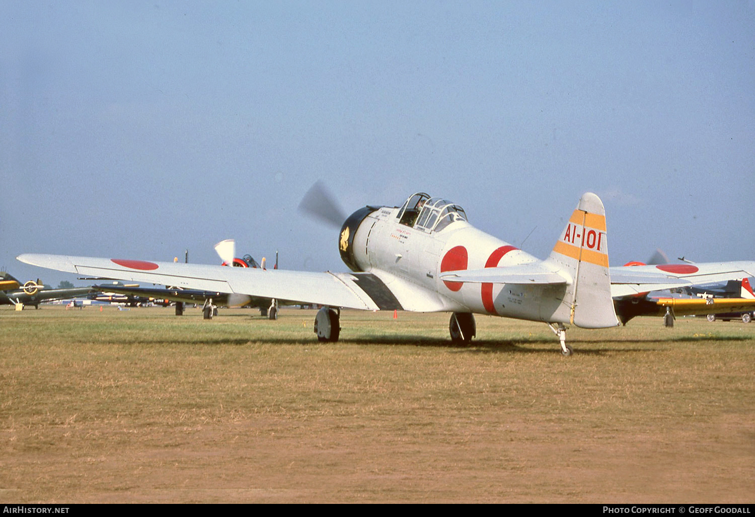 Aircraft Photo of N296W / A1-101 | North American T-6 / A6M Zero (mod) | Japan - Navy | AirHistory.net #335088
