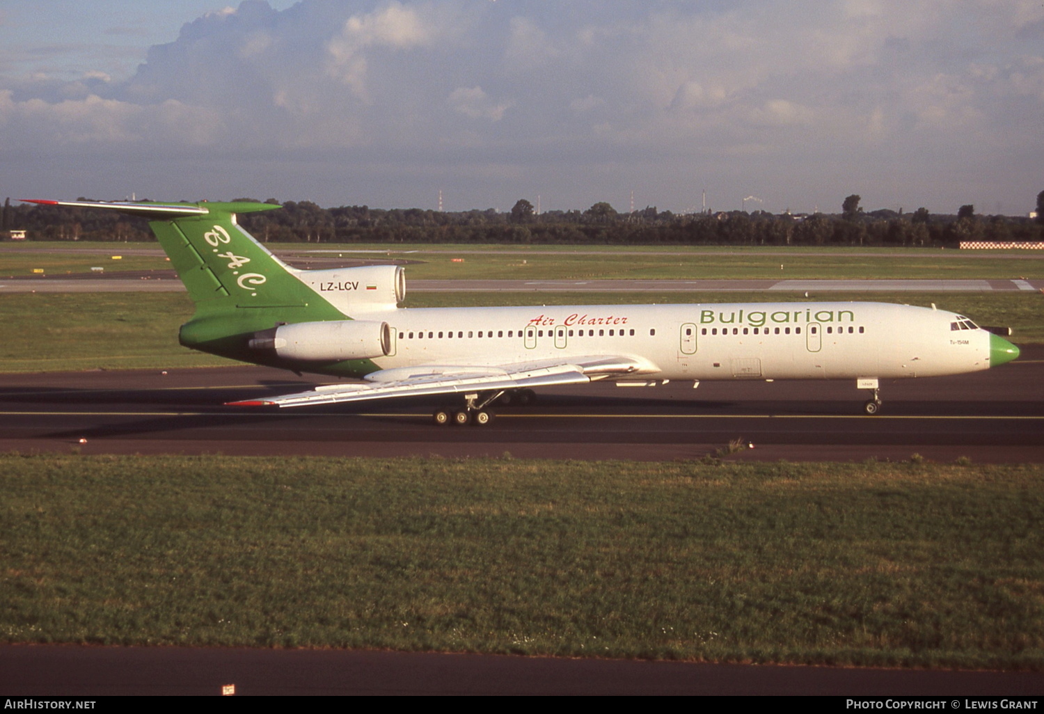 Aircraft Photo of LZ-LCV | Tupolev Tu-154M | Bulgarian Air Charter | AirHistory.net #335097