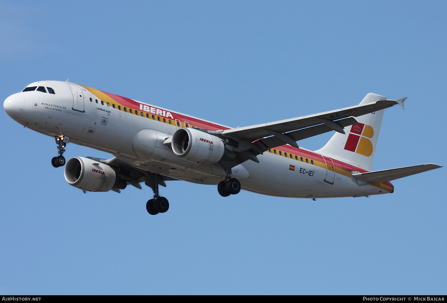 Aircraft Photo of EC-IEI | Airbus A320-214 | Iberia | AirHistory.net #335099