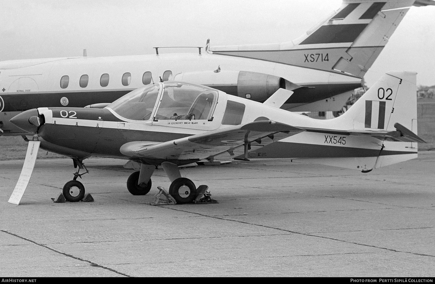 Aircraft Photo of XX545 | Scottish Aviation Bulldog T1 | UK - Air Force | AirHistory.net #335100