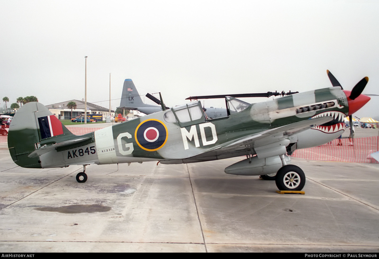 Aircraft Photo of N1232N / AK845 | Curtiss P-40M Warhawk | UK - Air Force | AirHistory.net #335109