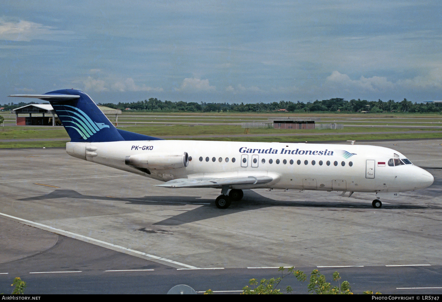 Aircraft Photo of PK-GKO | Fokker F28-4000 Fellowship | Garuda Indonesia | AirHistory.net #335118